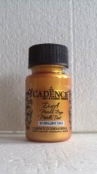 Cadence 121 Dora Perla métal festék 50ml arany csillogó