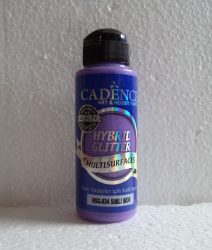 Cadence_hybrid_glitteres festék HSG_034 ezüstös mor purple 120ml