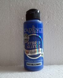 Cadence_hybrid_glitteres festék HSG_038 ezüstös ultramarine 120ml
