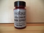 Cadence_WSH07 Very_Chalky_Wash effect_ festek_Bordeaux 90ml