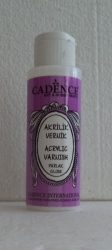 Cadence vízbázisú fényes/gloss  lakk 120ml
