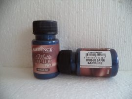 Cadence MMB-20 metálik matt festék szafire 50ml