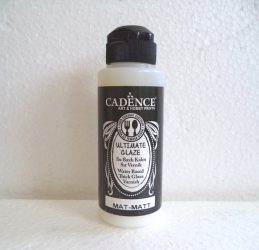 Cadence viz bázisú kérámia máz hatású  matt lakk 250ml 