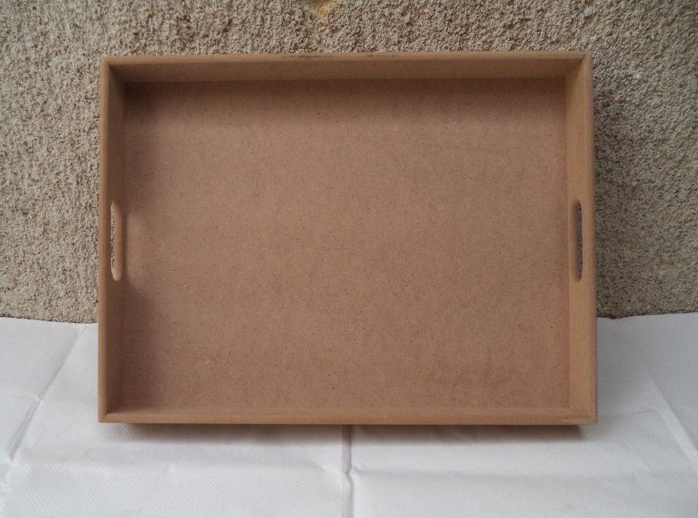 Cadence MDF T-745 nagy méretű tálca - szalvéta és decoupage