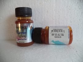 Cadence MF-03 arany átlátszó metál üvegfesték Miror festival 50ml
