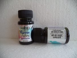 Cadence MF-05 zöld átlátszó metál üvegfesték Miror festival 50ml