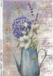 paperdesigne rizspapír A4 flowers-0075