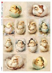 paperdesigne rizspapír A4 holiday - 0177