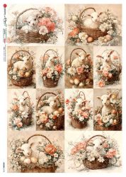 paperdesigne rizspapír A4 holiday - 0178