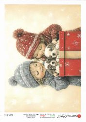 paperdesigne rizspapír A5 Baby - 0116