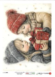 paperdesigne rizspapír A5 Baby - 0117