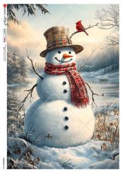 paperdesigne rizspapír A5 christmas - 0378