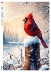 paperdesigne rizspapír A5 christmas - 0382