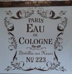 cadence stencil sablon Home Decor série HD-29 45*45cm