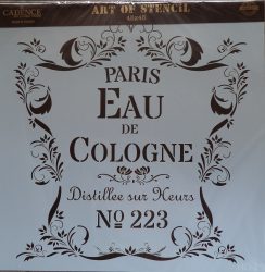 cadence stencil sablon Home Decor série HD-29 45*45cm