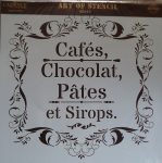 cadence stencil sablon Home Decor série HD-30 45*45cm