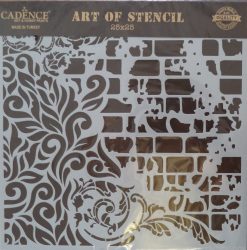 cadence stencil sablon Grunch  kollekció GCS-005 25*25cm