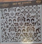 cadence stencil sablon Grunch  kollekció GCS-008 25*25cm