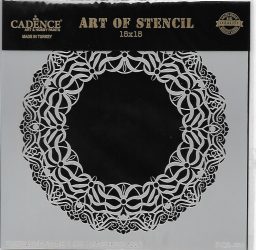 cadence stencil sablon dekoratív  kollekció DCS-003 15*15cm