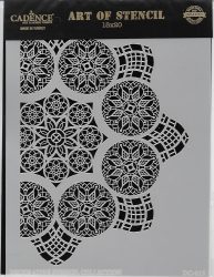 cadence stencil sablon dekoratív  kollekció DC-015 15*20cm