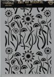 cadence stencil sablon flower kollekció FSC-007  21*29