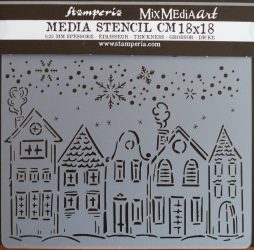 Stampéria stencil 18*18cm KSTDQ -110