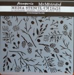 Stampéria stencil 18*18cm KSTDQ -116